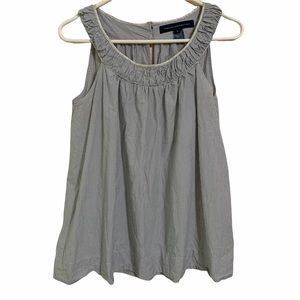 French Connection Pin stripped Top  size 4